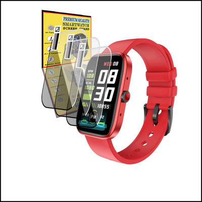 EZGER Screen Guard for FIRE BOLTT JAGUAR Smartwatch(Pack of 3)
