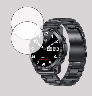 ejzatex Screen Guard for FIRE BOLTT DAGGER LUXE SMARTWATCH, SCREEN GUARD(Pack of 2)