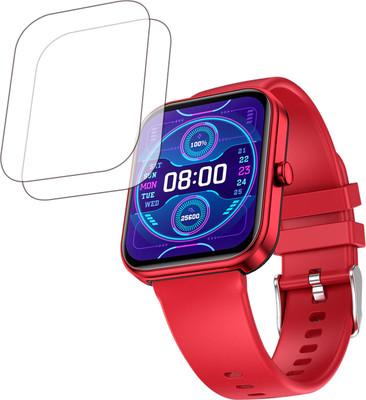 ejzatex Screen Guard for Fire-Boltt Wonder Smartwatch screen guard(Pack of 2)