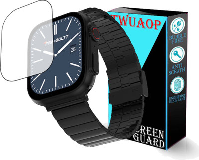 TWUAOP Screen Guard for FIRE BOLTT GLADIATOR PLUS SMARTWATCH(Pack of 1)