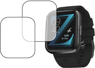 MOKPLZ Screen Guard for FASTRACK REFLEX ZINGG SMARTWATCH(Pack of 2)