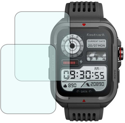 GPTECK Screen Guard for Fastrack Active Smart Watch Screen Guard(Pack of 2)