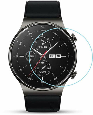 CUBES Screen Guard for Huawei Watch GT 2 Pro | 1.39 Inch | Soft and Flexible | Touch Sensitive | Unbreakable | Ultra Thin| Edge To Edge TPU Film ( Not a Tempered Glass )(Pack of 2)