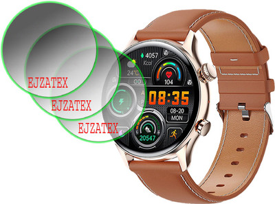 ejzatex Screen Guard for GIZMORE GIZFIT GLOW AMOLED SMARTWATCH(Pack of 3)