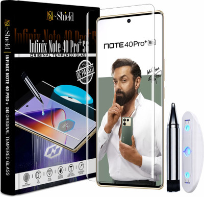 MS-Shield Screen Guard for Infinix Note 40 Pro Plus 5G, Borderless UV Glass Protection(Pack of 1)