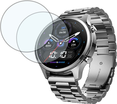 GPTECK Screen Guard for NoiseFit Halo Plus Smart Watch Screen Guard(Pack of 2)
