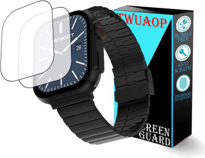 TWUAOP Screen Guard for FIRE BOLTT GLADIATOR PLUS SMARTWATCH(Pack of 2)