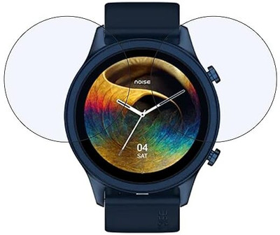Aaruteck Screen Guard for NoiseFit Evolve 3 Round Smart Watch Screen Guard(Pack of 2)