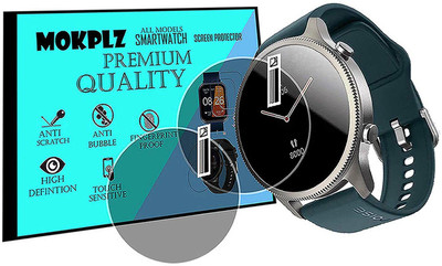 MOKPLZ Screen Guard for NOISEFIT HALO SMARTWATCH(Pack of 2)