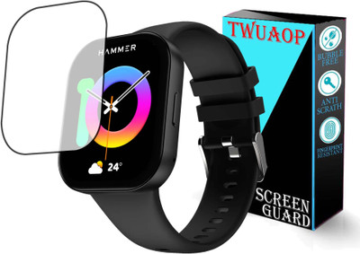 TWUAOP Screen Guard for HAMMER ROBUST SMARTWATCH(Pack of 1)