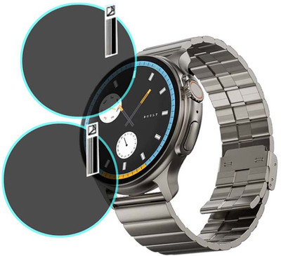 MOKPLZ Screen Guard for BOULT ROVER ULTRA SMARTWATCH(Pack of 2)