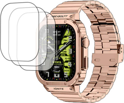 TWROP Screen Guard for FIRE BOLTT MAVERICK SMARTWATCH SCREEN GUARD(Pack of 3)