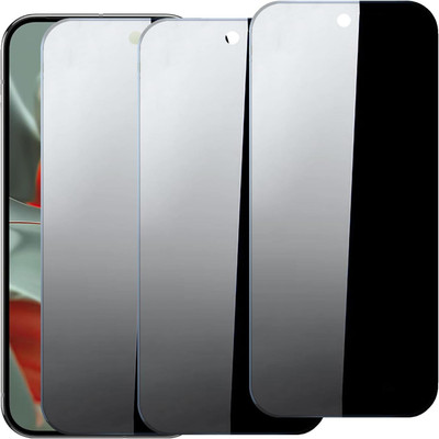 Leplion Screen Guard for Compatible For Samsung Galaxy S24 FE Privacy Edge to Edge Screen Protector 3D Curved 9H Hardness Anti-Spy Gaming(Pack of 1)