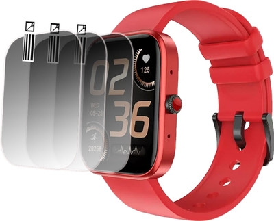 EJZATI Screen Guard for FIRE BOLTT NINJA CALL 2 SMARTWATCH(Pack of 3)
