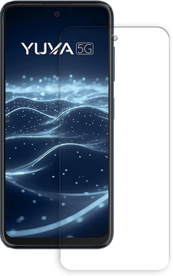 SOMTONE Screen Guard for Lava Yuva 5G (FRONT UNBREAKABLE TEMPERED PACK-1)(Pack of 1)