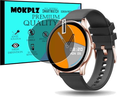 MOKPLZ Screen Guard for PEBBLE COSMOS BOLD SMARTWATCH(Pack of 1)