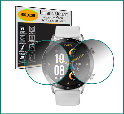 hirdesh Screen Guard for DIZO Watch R Talk(Pack of 2)