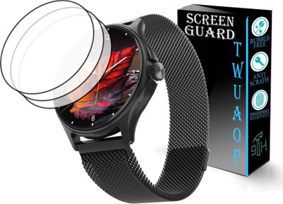 TWUAOP Screen Guard for BEATXP SIGMA SMARTWATCH(Pack of 3)