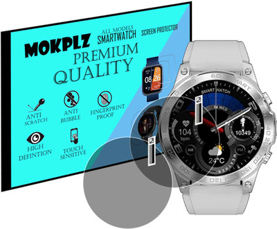MOKPLZ Screen Guard for FIRE BOLTT DAGGER SMARTWATCH(Pack of 2)