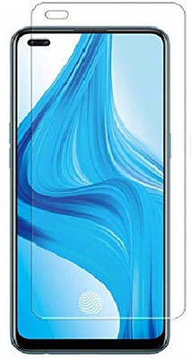 ELEF Screen Guard for Oppo F17 Pro Front Flexible Impossible Fiber Glass (Not Tempered Glass)(Pack of 1)