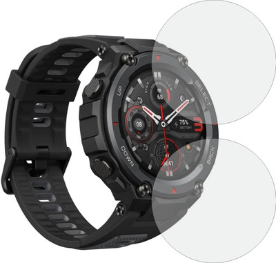 MOBART Edge To Edge Screen Guard for Amazfit T Rex Pro(Pack of 2)