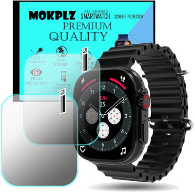 MOKPLZ Screen Guard for PEBBLE CREST 2.02 SMARTWATCH(Pack of 2)