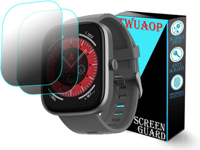 TWUAOP Screen Guard for BOAT ULTIMA CHRONOS SMARTWATCH(Pack of 2)