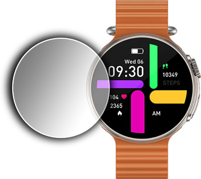 EJZATI Screen Guard for FIRE BOLTT ASTEROID SMARTWATCH, SCREEN GUARD(Pack of 1)