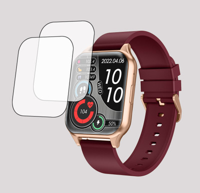 EJZATI Screen Guard for GIZMORE GLOW Z SMARTWATCH, SCREEN GUARD(Pack of 2)