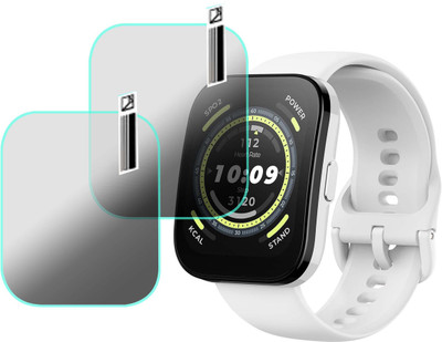 MOKPLZ Screen Guard for AMAZFIT BIP 5 SMARTWATCH(Pack of 2)