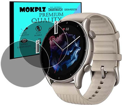 MOKPLZ Screen Guard for AMAZFIT GTR MINI SMARTWATCH(Pack of 2)