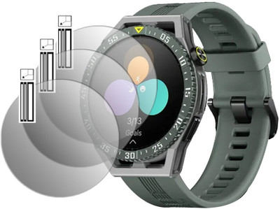 DOUMOF Impossible Screen Guard for Huawei Watch 4 SMARTWATCH(Pack of 3)