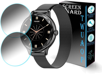 TWUAOP Screen Guard for NOISEFIT DIVA SMARTWATCH(Pack of 2)