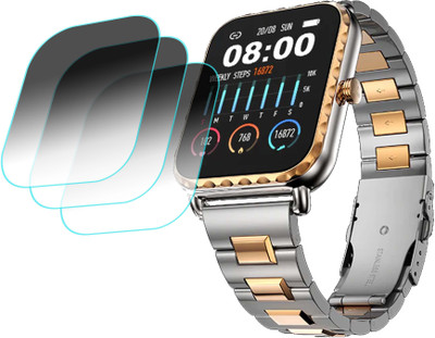 TWUAOP Screen Guard for FIRE BOLTT JEWEL SMARTWATCH(Pack of 3)
