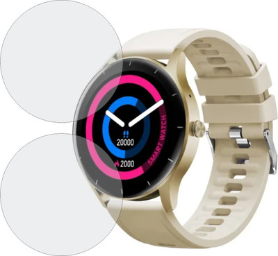 MOBART Edge To Edge Screen Guard for Fire Boltt Talk Go(Pack of 2)