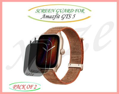 XAZE Screen Guard for Amazfit GTS 5 Smartwatch(Pack of 2)