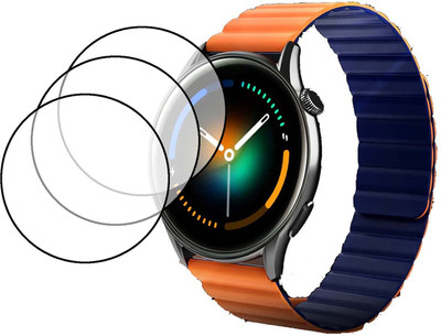 MOKPLZ Screen Guard for BEATXP EVOKE SMARTWATCH(Pack of 3)