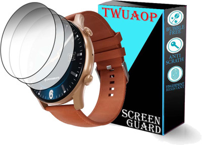 TWUAOP Screen Guard for CROSSBEATS APEX REGAL SMARTWATCH(Pack of 3)