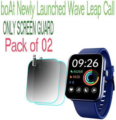 daffin Screen Guard for boAt Wave Leap Call(Pack of 2)