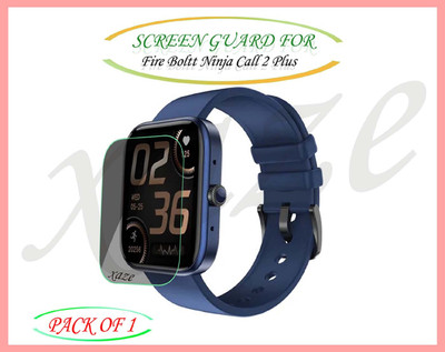 XAZE Screen Guard for Fire Boltt Ninja Call 2 Plus Smartwatch(Pack of 1)
