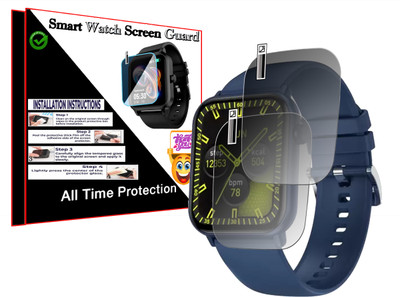 EZGER Screen Guard for Fire-Boltt Ninja Fit Smartwatch(Pack of 2)