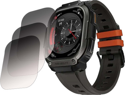 TWUAOP Screen Guard for FIRE BOLTT CLICKK(Pack of 3)