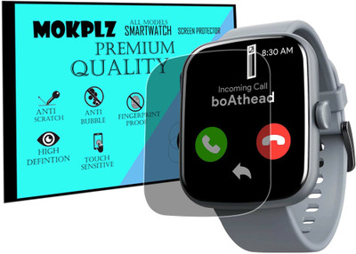 MOKPLZ Screen Guard for BOAT WAVE BEAT CALL SMARTWATCH(Pack of 1)