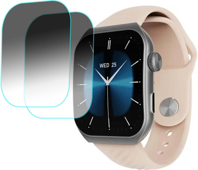 TWUAOP Screen Guard for BOAT ULTIMA VOGUE SMARTWATCH(Pack of 2)