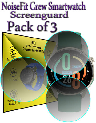 HIDEOUS Screen Guard for Noise NoiseFit Crew(Pack of 3)