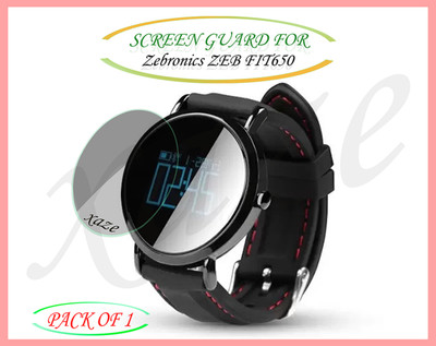 XAZE Screen Guard for Zebronics ZEB FIT650 Smartwatch(Pack of 1)