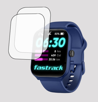 ejzatex Screen Guard for Fastrack Limitless Glide SMARTWATCH, SCREEN GUARD(Pack of 2)