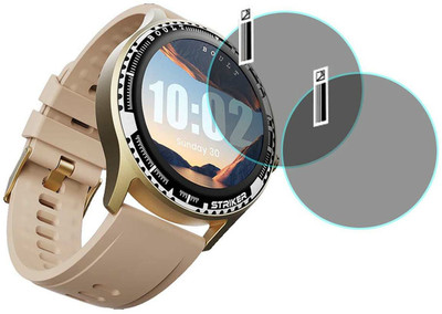 MOKPLZ Screen Guard for BOULT STRIKER SMARTWATCH(Pack of 2)