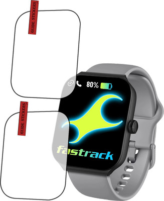 EJZATI Edge To Edge Screen Guard for FASTRACK REVOLTT FS1 MAX SMARTWATCH, SCREEN GUARD(Pack of 2)