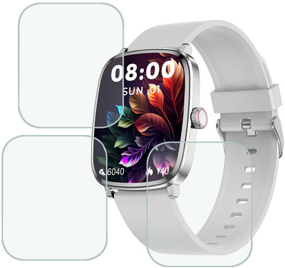 MOKPLZ Screen Guard for BEATXP UNBOUND ERA SMARTWATCH(Pack of 3)